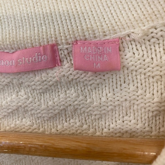 Michael Simon Studio Womens White Blazer Jacket - Picture 7 of 8